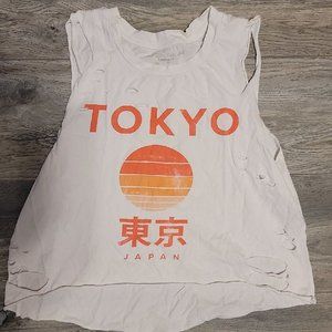 Vintage Cut Out Tokyo Tank Top
